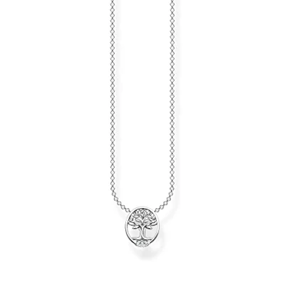 Afbeelding van Thomas Sabo ketting 925 sterling zilveren Zirkonia One Size Zilver 32020601