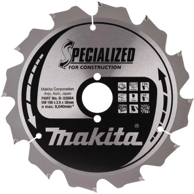 Afbeelding van Makita SPECIALIZED CONSTRUCTION handcirkelzaagblad