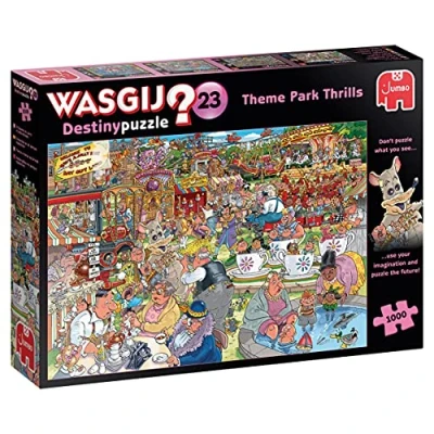 Afbeelding van Jumbo Puzzel Wasgij Destiny 23 Spektakel In Het Pretpark 1000 Stukjes