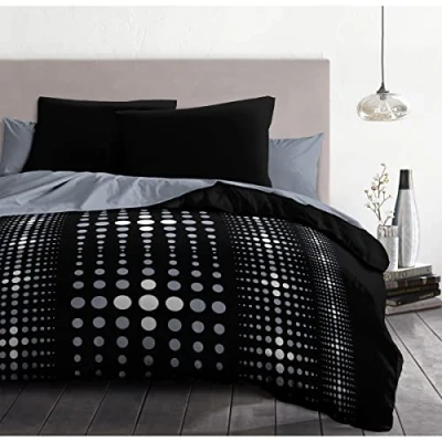 Afbeelding van Noorse hoes HOME LINGE PASSION Zwart 240 x 260 cm
