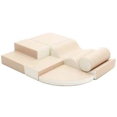 Afbeelding van Iglu foam blokken 6 stuks lichte kleuren