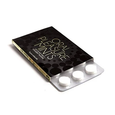 Image de BIJOUX INDISCRETS Oral Pleasure Mints Boite de Bonbons Mentholés Aromatisés pour Sexe Oral, 12 Dragées