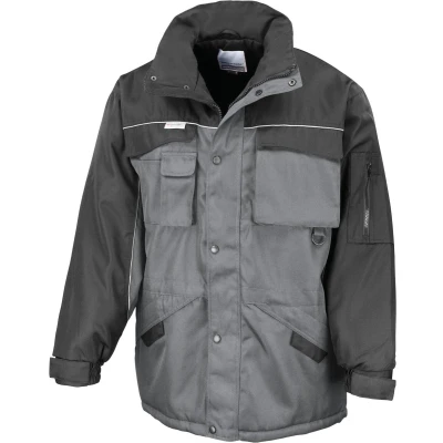 Afbeelding van Result Heavy Duty Combo Coat R72 Grey / Black