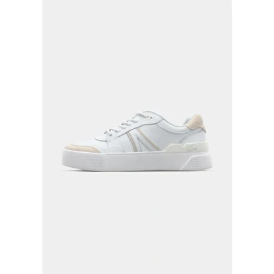 Afbeelding van Lacoste L002 Sneakers laag, Dames, Maat: 37, White/off white Leer