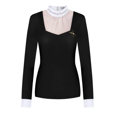 Image de Fair Play T shirt de Concours Lara Longues Manches Noir