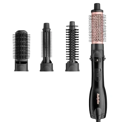Afbeelding van BaByliss Smooth Finish 1000 AS122E Föhnborstel 1200W [Airstyler] Multistyler met 4 opzetstukken Ionisch Coolshot 3 warme standen