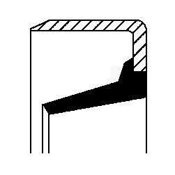Afbeelding van CORTECO 01029730B Dichtring, fuseelager