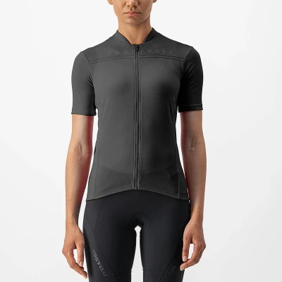 Afbeelding van Fietsshirt Castelli Anima 4 Dames maat L Zwart