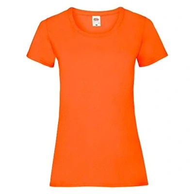 Afbeelding van Fruit of the Loom, Lady Fit T shirt &quot;Valueweight Tee&quot;, Oranje