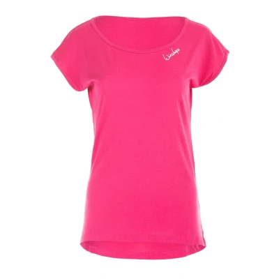 Afbeelding van Winshape Kurzarmshirt Tshirt basic, Dames, Maat: XS, Deep pink