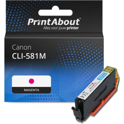 Afbeelding van Huismerk Canon CLI 581M Inktcartridge Magenta