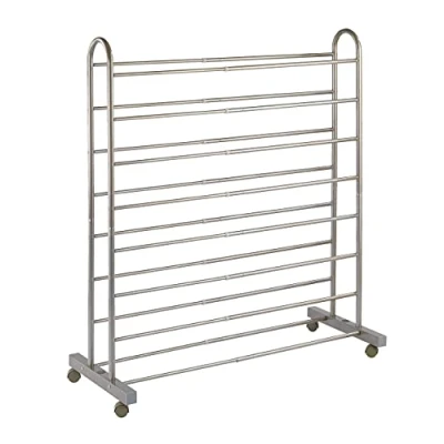 Afbeelding van Wenko Schoenenrek Giant 67 116 X 125,5 43 Cm Rvs Zilver