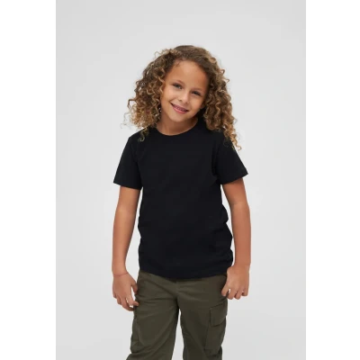 Afbeelding van Brandit Tshirt print voor kinderen, Maat: 122/128, Black