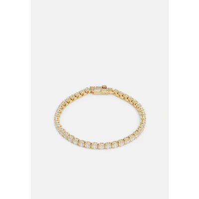 Afbeelding van Swarovski dames RE MATRIX BRACELET S WHITE/GOS in de kleur Goud, maat: XL