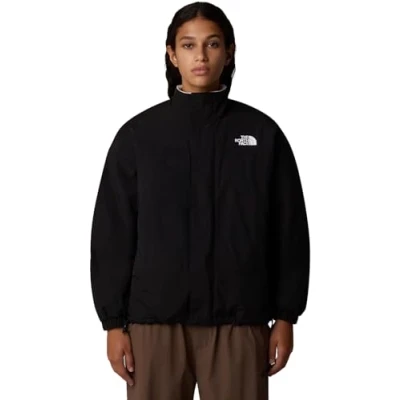 Afbeelding van The North Face Yumiori Reversible Jacket Fleecejas, Dames, Maat: 42, Black/white dune
