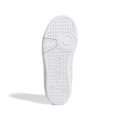 Afbeelding van adidas Mixte enfant HOOPS 4.0 C SHOES, ftwr white/ftwr white/grey two, 28 EU