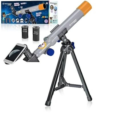 Afbeelding van Bresser Optik 40 mm Junior Refractor telescoop Azimutaal Achromatisch Vergroting 20 tot 32 x