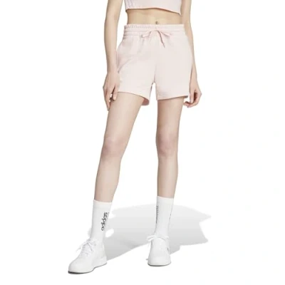 Afbeelding van adidas Sportswear Essentials Small LOGO Shorts Korte broeken, Dames, Maat: Large, Sandy pink