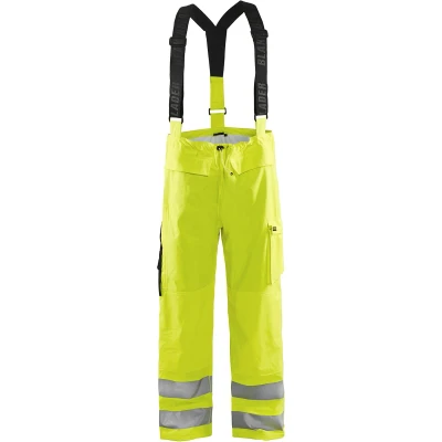 Afbeelding van Blaklader Vlamvertragende regenbroek 1303 2009 High Vis Geel