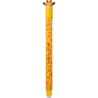 Afbeelding van Eberhard Faber gelpen Animal Erase It Giraf schrijfkleur blauw uitwisbare pen EF 582112