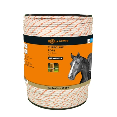 Afbeelding van Gallagher Cord TurboLine (6 MM / Wit) 500 Meter