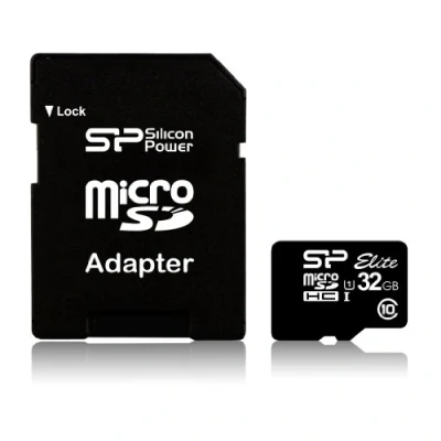 Afbeelding van Silicon Power Micro SDHC incl. SD Adapter 32GB UHS 1 Class 10