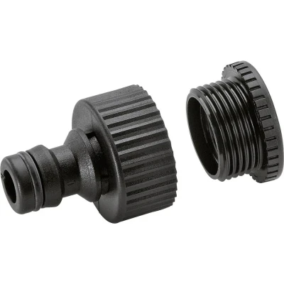 Afbeelding van Kärcher Home &amp; Garden 2.645 007.0 Kunststof Kraanaansluiting Steekkoppeling, 25 mm (1) IG, 24,2 (3/4) binnendraad Set