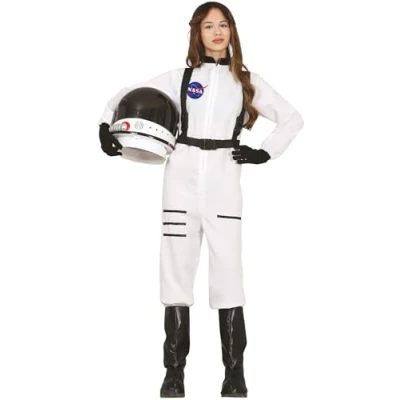 Afbeelding van Fiestas Guirca Verkleedpak Astronaut Jongens Polyester Wit Maat 98/104