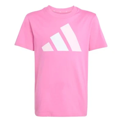 Afbeelding van adidas Performance Essentials Junior Unisex Tshirt print voor kinderen, Maat: 140, Pink fusion/clear pink/white