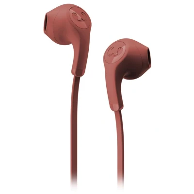 Afbeelding van Fresh &#039;n Rebel Flow In ear headphones met afstandsbediening en microfoon Safari Red