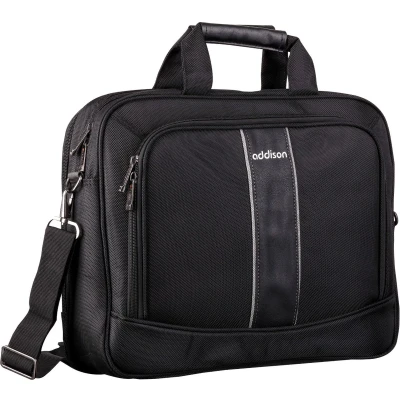 Afbeelding van Laptoptas Addison 309014 Zwart Monochrome