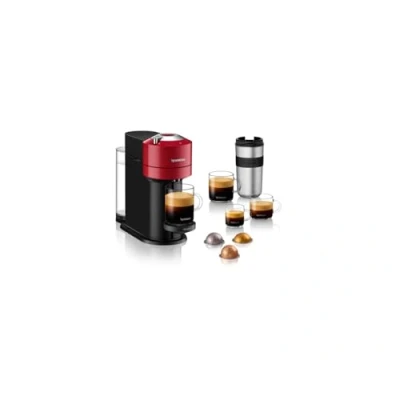 Afbeelding van Nespresso Krups YY4296FD koffiezetapparaat, espressomachine, Vertuo Next, rood