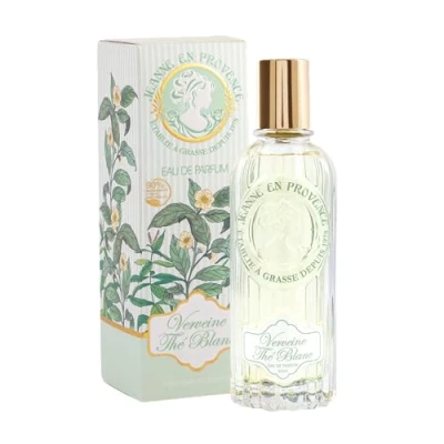 Afbeelding van JEANNE EN PROVENCE parfum voor dames, verbena, witte thee eau de spuitfles 60 ml gemaakt in Frankrijk Grasse