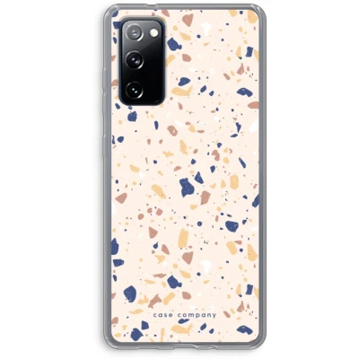 Afbeelding van Case Company® hoesje geschikt voor Samsung Galaxy S20 FE / 5G Terrazzo N23 Soft Cover Telefoonhoesje Bescherming aan alle Kanten en Schermrand