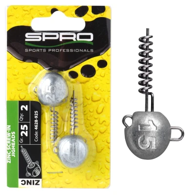 Afbeelding van SPRO Zinc Screw in Jigheads