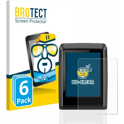Afbeelding van BROTECT Screenprotector voor Bosch Kiox 300 Folie Beschermfolie transparant (6 Stuks)