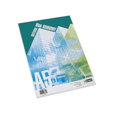 Afbeelding van D.RECT 009600 Notitieblok geruit 70 g/m² A5 100 vellen