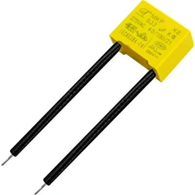 Afbeelding van Lumonic MKP Ontstoringscondensator voor LED lampen 0,33µF 275V AC spanning X2 storingscondensator 330nF