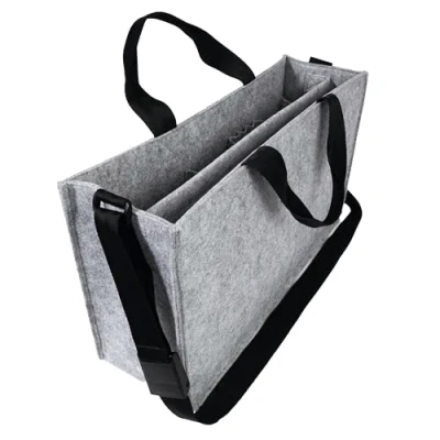 Afbeelding van Desk Sharing Bag Classic L lichtgrijs 500x280x150mm