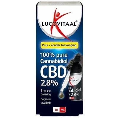 Afbeelding van Lucovitaal Voedingssupplementen CBD Hennepolie 2,8% Olie 10 ml