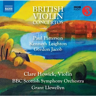 Afbeelding van Clare Howick, BBC Scottish Symphony Orchestra, Grant Llewellyn British Violin Concertos (CD)