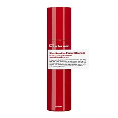 Afbeelding van Recipe for Men reinigingsgel voor gevoelige huid 100ml