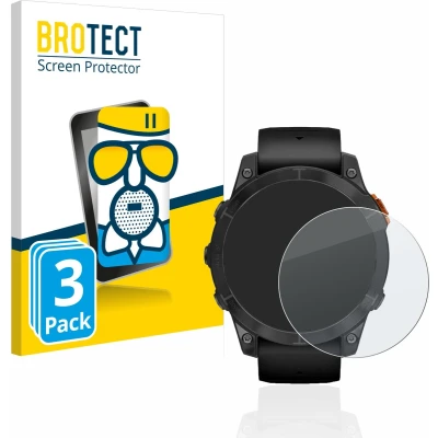 Afbeelding van BROTECT AirGlass Glas Mat, Smartwatch beschermfolie, Grijs