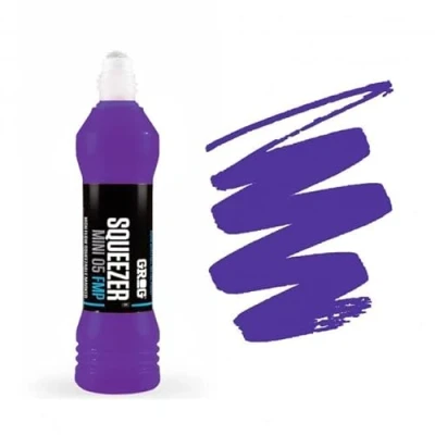 Afbeelding van Grog Squeezer FMP Mini Verfstift Schrijfbreedte 5 mm Paars Permanente Stift Goldrake Purple