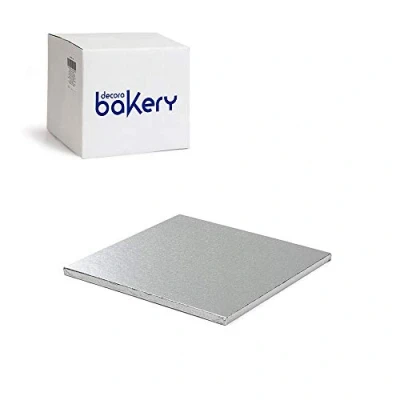 Afbeelding van Decora 0931231 CAKEBOARD Silver 25 x H 1,2 cm