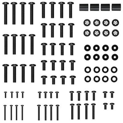 Afbeelding van Echogear Universele tv montageset compatibel met alle tv&#039;s tot 80 inch, inclusief Samsung. Het pakket bevat M4, M5, M6 en M8 schroeven.