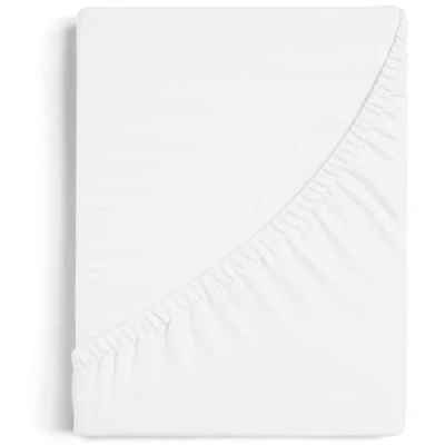 Afbeelding van Burrito Blanco A8 hoeslaken verstelbaar 100% katoen 80 x 190/200 cm wit