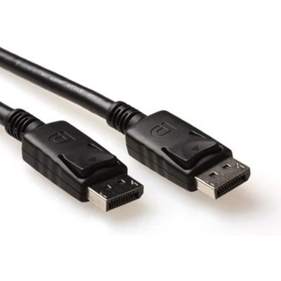Afbeelding van ACT AK3982 4K DisplayPort kabel Male/Male Power Pin 20 aangesloten Zwart 5 meter
