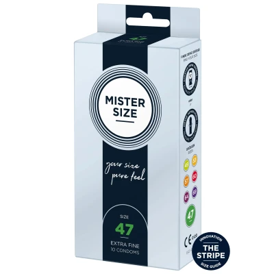 Afbeelding van MISTER.SIZE 47 mm Condooms 10 Stuks
