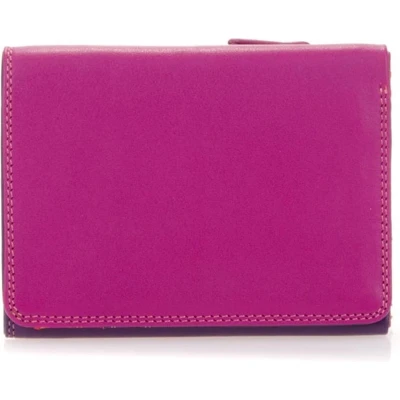 Afbeelding van Mywalit Medium Tri fold Wallet Dames portemonnee Sangria Multi